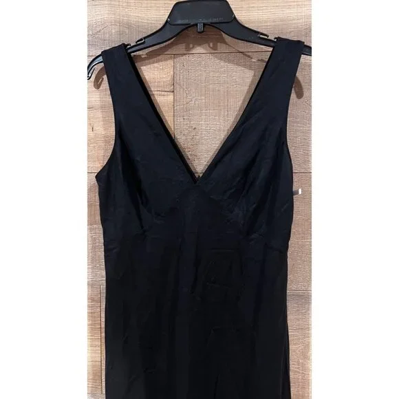 RAILS TAMARA black fringe asymmetrical DRESS size M NWOT - Picture 6 of 12